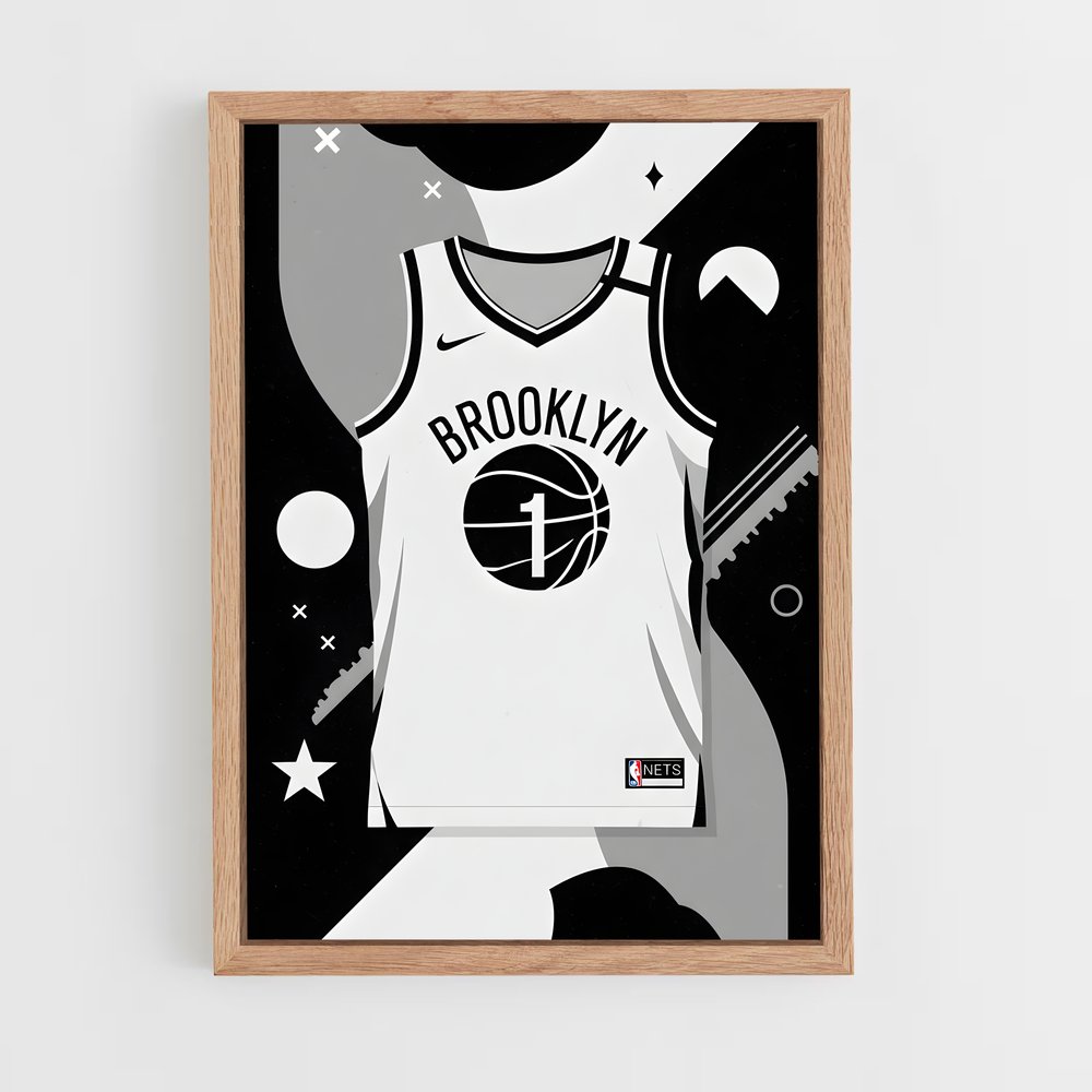 Poster Slam Dunk Brooklyn – affiche Basketball (vue 4)